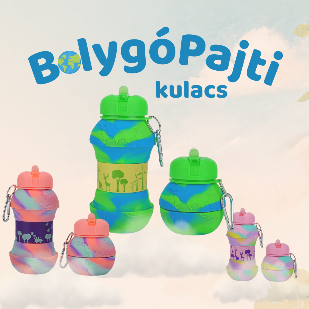 BolygóPajti™ összecsukható kulacs